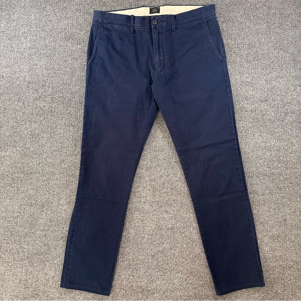 J. Crew Men’s 484 Slim Fit Stretch Chino Pants Preppy Classic Twill Pants 32x30